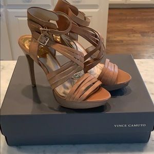 Vince Camuto Heels - Fudge Soft Calf